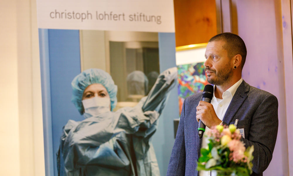 Patrick Emmerlich, Projektkoordinator von Carus Green präsentiert das Projekt Carus Green.