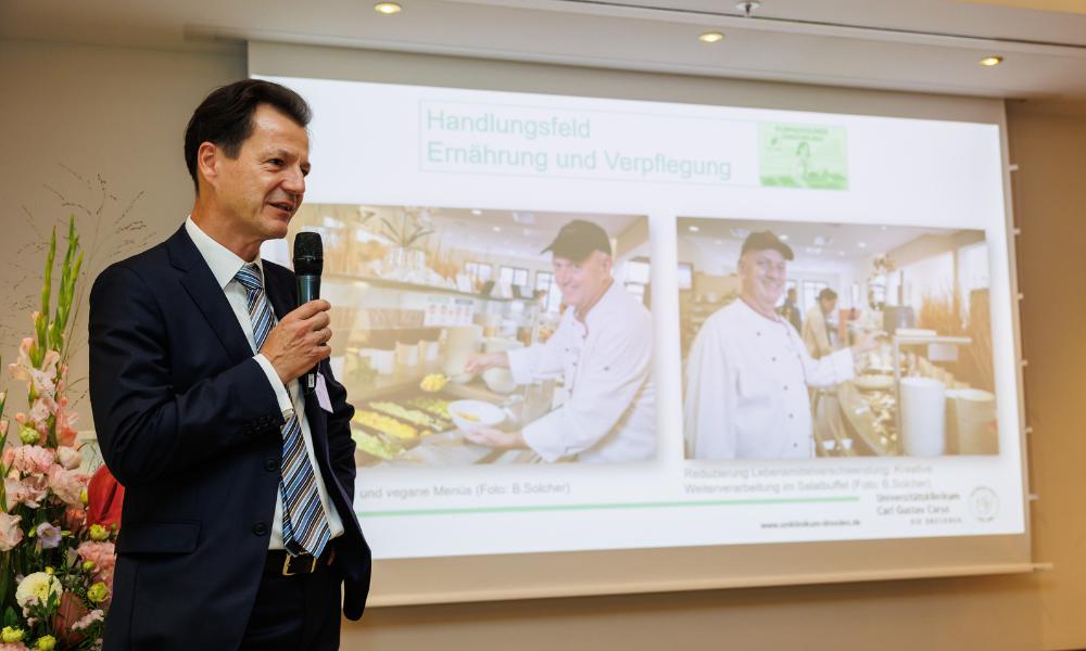 Janko Haft, Kaufmännischer Vorstand des UK Dresden