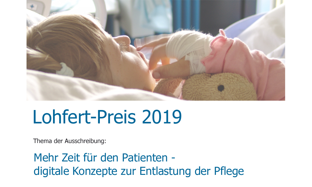 Flyer Ausschreibung Lohfert Preis 2019